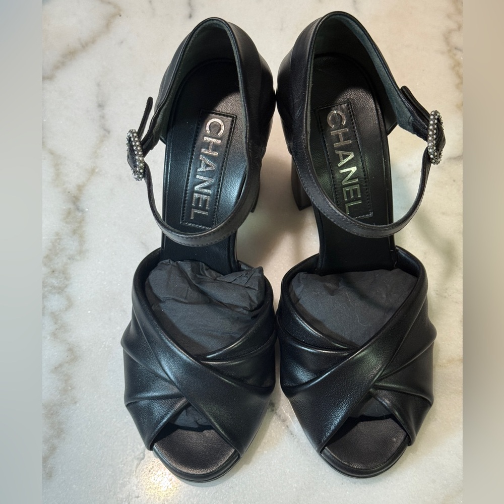 Chanel Black Women's Heels - Picture 2 of 11